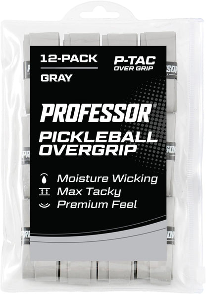 Rallyborn Pro Overgrips — Max-Tacky Moisture-Wicking Grip Tape, Multi-Pack