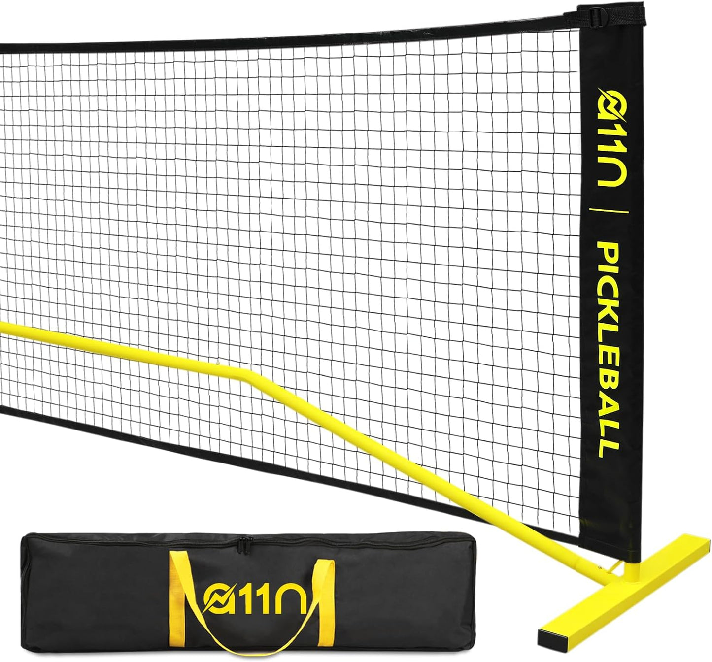 Rallyborn Driveway Net — Regulation-Size Portable Pickleball Net with Carry Bag