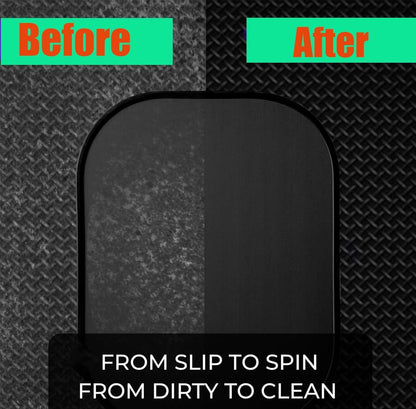 Rallyborn Carbon Reset Eraser — Paddle Face Cleaner for Raw Carbon, 4-Pack