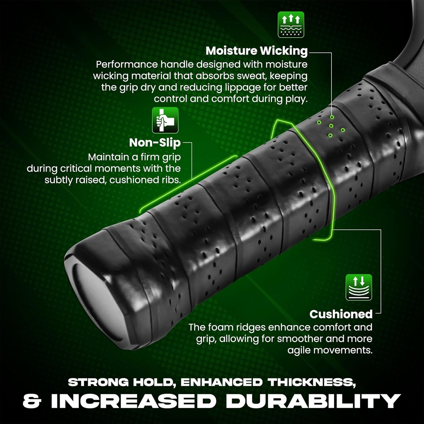 Rallyborn Carbon X2 Paddle Set — 2 T700 Raw Carbon Fiber Paddles, 4 Outdoor Balls & Carry Bag