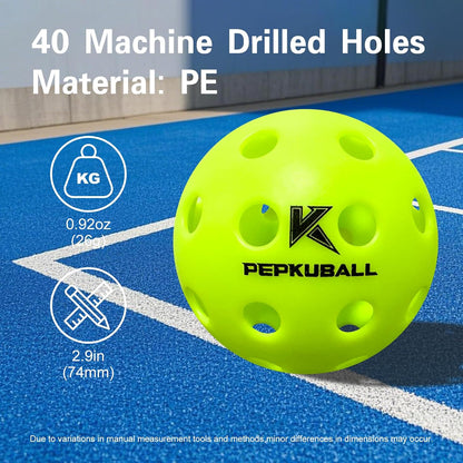 Rallyborn Indoor & Outdoor Ball Pack — 26-Hole Indoor + 40-Hole Outdoor Balls