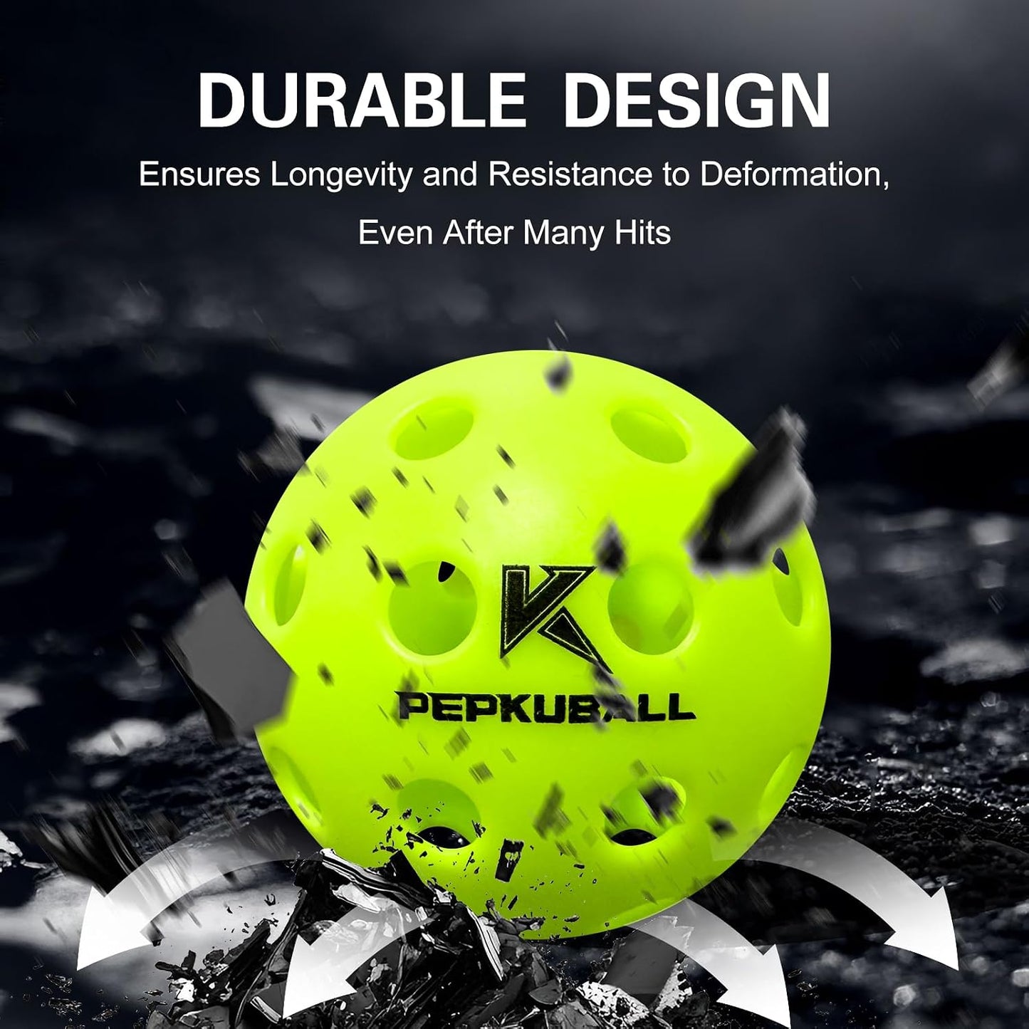 Rallyborn Indoor & Outdoor Ball Pack — 26-Hole Indoor + 40-Hole Outdoor Balls