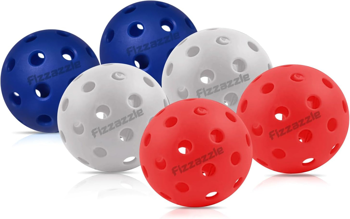 Rallyborn Optic Outdoor Pickleballs — 40-Hole High-Visibility Tournament Balls
