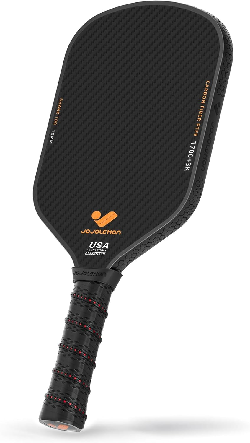 Rallyborn Solo Pro 16Mm — Single Carbon Fiber Paddle, Spin-Ready Textured Face