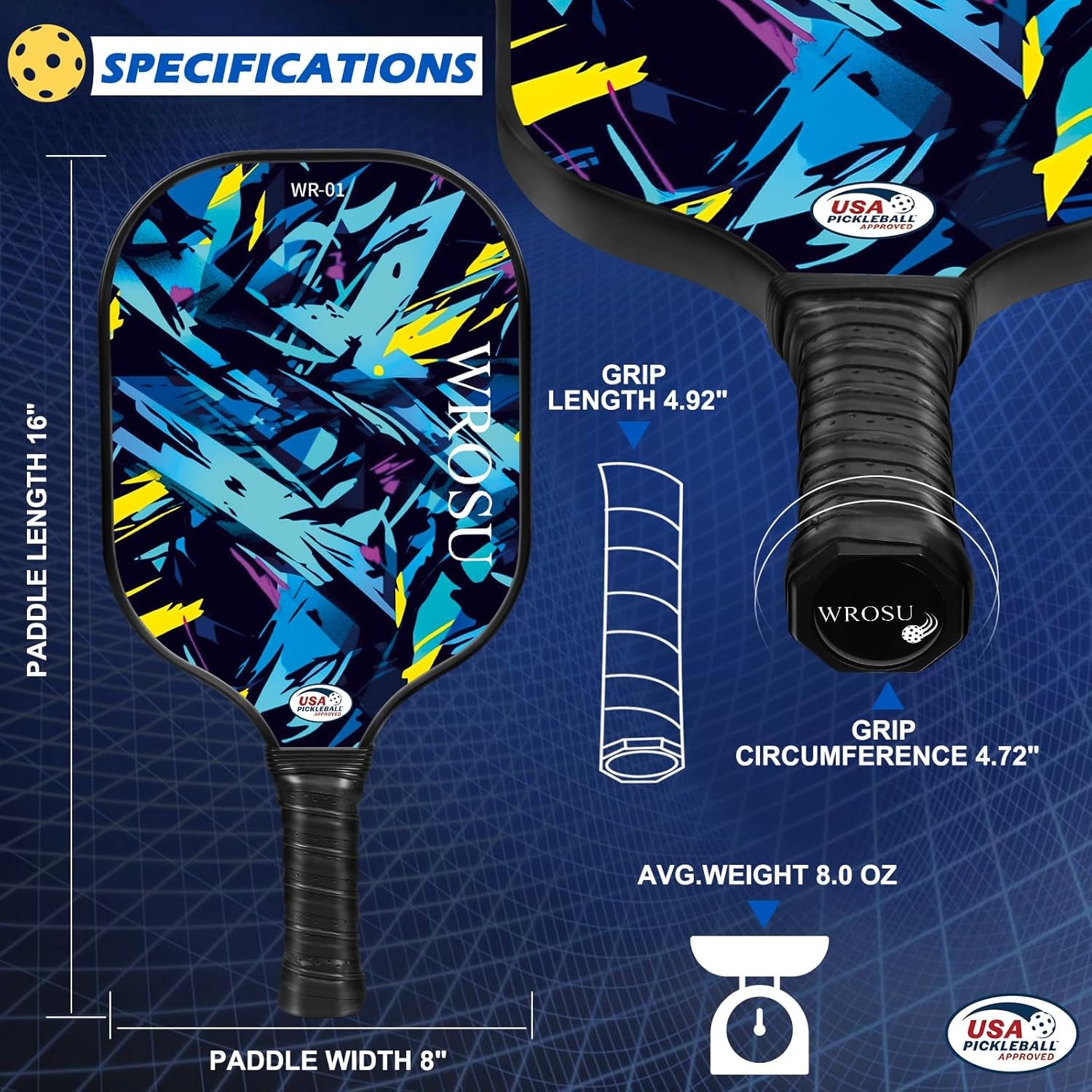 Rallyborn Doubles Starter Set — 2 T300 Carbon Paddles, Balls, Bag & Accessories