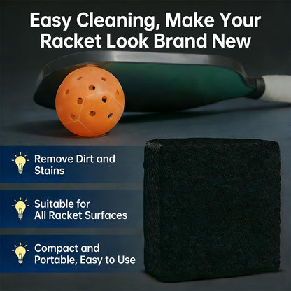Rallyborn Carbon Reset Eraser — Paddle Face Cleaner for Raw Carbon, 4-Pack